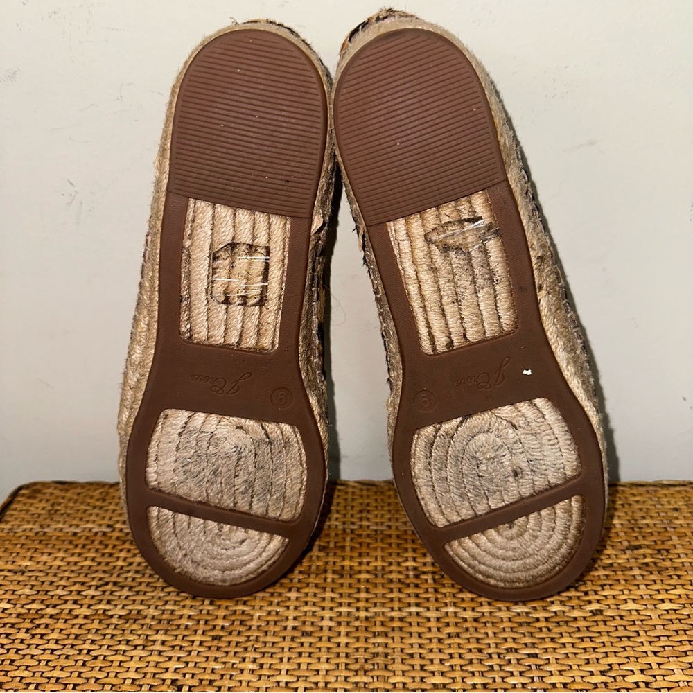 J. Crew Women’s Size 9 US Espadrille Calf Hair Sneakers Leopard Preppy Classic - Picture 14 of 15